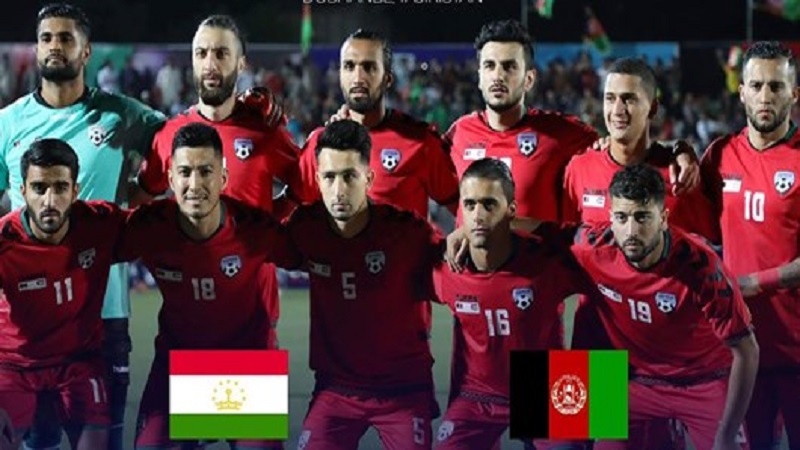 ملی پوشان فوتبالیست افغانستان به مصاف تاجیکستان می‌‌روند