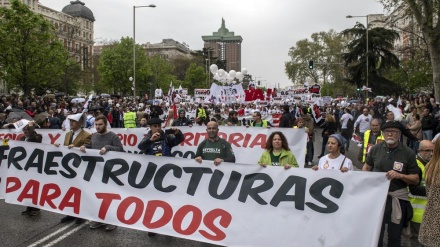 Manifestación “España vaciada” llena Madrid+Fotos