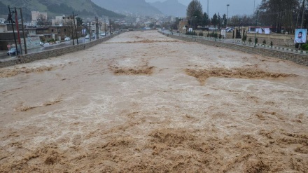 Hujan Lebat Berlanjut, Air Khorram Rood Meluap 