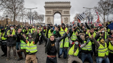 Gran despliegue militar en Francia por los “chalecos amarillos”+Fotos