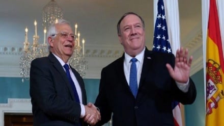 Borrell critica ante Pompeo el apoyo de Trump al brexit y rechaza presiones a Irán 