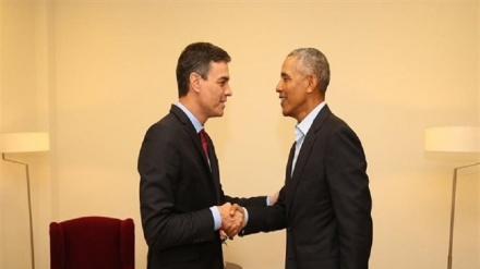 Se reúnen Pedro Sánchez y Obama