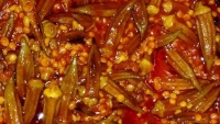 オクラの煮込み料理