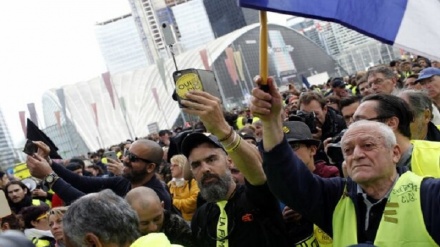 فرانسه در بیست و سومین شنبه تظاهرات جلیقه زردها 