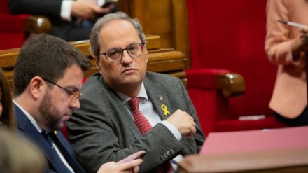 Quim Torra: El Parlament le insta a convocar elecciones