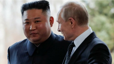 نشان ویژه؛ هدیه پوتین به رهبر کره شمالی
