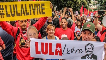 Piden libertad de Lula en Brasil y mundo+video