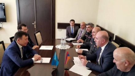 ՀՀ ոստիկանության պետի և Ղազախսատանի ՆԳ նախարարի առաջին տեղակալները քննարկել են գործընկերության խորացման հարցեր