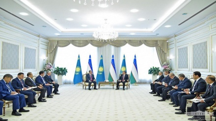 Қозоғистон президенти Тошкентга келди (фото)