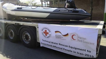 Kryqi i Kuq i Gjermanisë dërgon ndihma për Gjysmëhënën e Kuqe të Iranit