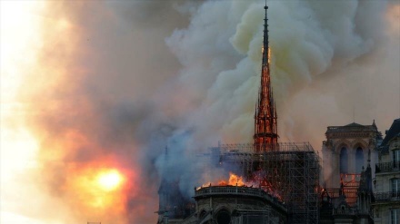 Irán lamenta destrucción de la catedral de Notre Dame de París