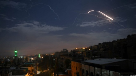 Сурия армияси яна сионистик режим ракеталарини уриб туширди