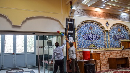 Pembersihan Masjid untuk Sambut Ramadhan