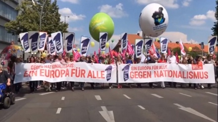 Avrupa’da radikal sağcılara karşı protesto eylemi
