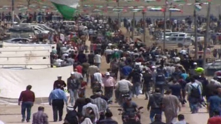 Накбат-Мусибат кунида миллионлаб фаластинликлар кўча намойишлар ўтказишди