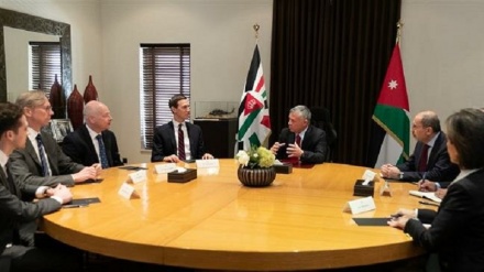 Jordan king meets Kushner, urges formation of Palestinian state with E al-Quds as capital