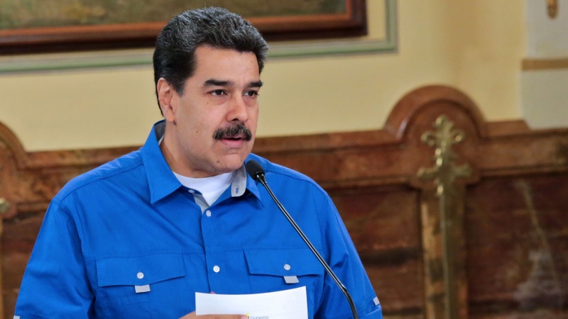 Maduro denuncia bloqueo económico y guerra comercial de Occidente