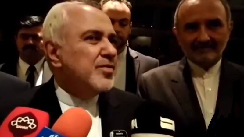 Zarif: sanciones de EEUU perturban el orden mundial