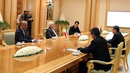 Zarif se reúne con líder turcomano en Ashgabat+Video