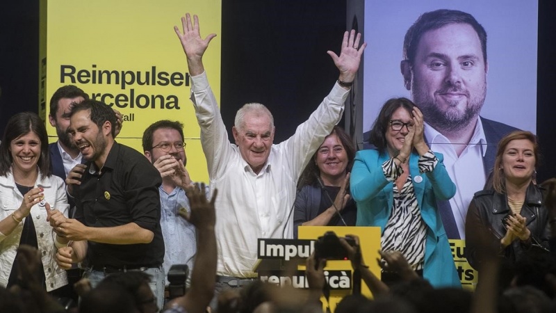 Independentismo logra alcaldía de Barcelona tras elecciones