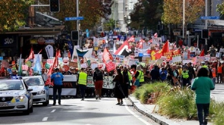 Teachers hold largest education strike in New Zealand