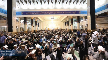 برگزاری آیین احیای نخستین شب از شب های قدر در ایران اسلامی