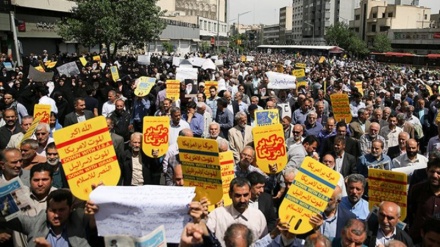 راهپیمایی مردمی در حمایت از  اقدامات دولت ایران در برجام