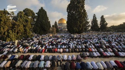 دوو لاکو فلسطینیانو په قبله اول کښې د جمعې لمونځ وکړ