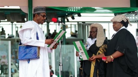 Nigeria President Buhari sworn in for 2nd term