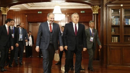  Նիկոլ Փաշինյանը և Նուրսուլթան Նազարբաևը կարևորել են տարածաշրջանային խաղաղությունն ու կայունությունը