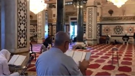 Suasana Kompleks al-Aqsa di Bulan Ramadhan