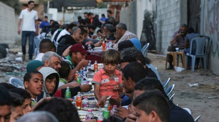 Fotos: Mantel de Iftar en Gaza