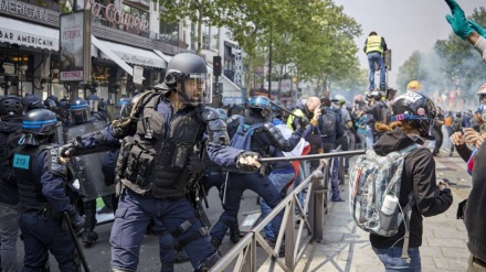 París, escenario de tensión, detenciones y choques el 1 de Mayo+Video