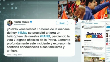 Video: Maduro ofrece condolencias a los familiares de militares fallecidos