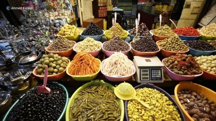 Pasar Kota Tua Nablus di Bulan Ramadhan