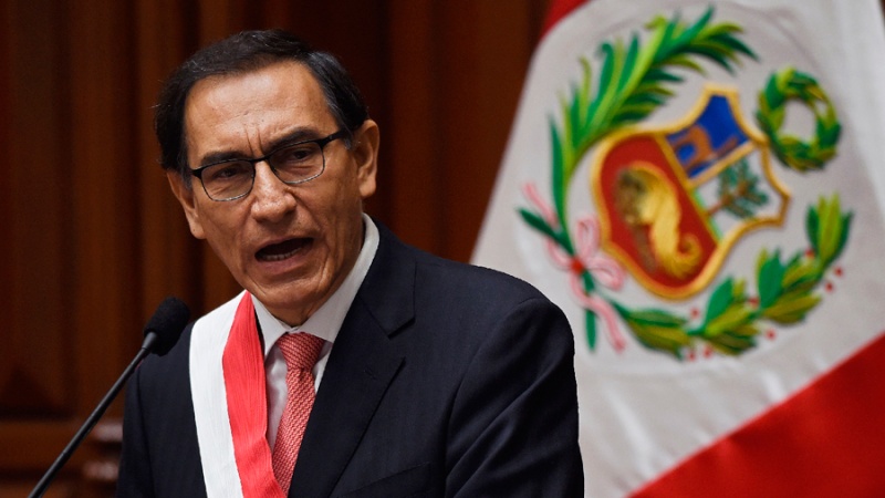 Presidente peruano evalúa disolver el Congreso si rechaza reformas anticorrupción