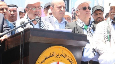 אלפי פלסטינים ציינו בעזה את יום ה