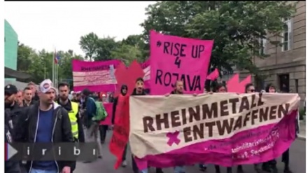 Protestan en Alemania contra venta de armas a Arabia Saudí