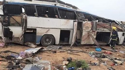 فوری: انفجار اتوبوس در عراق با ٤١ کشته و مجروح