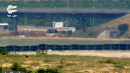 Resistencia palestina destruye vehículo israelí con misil Kornet+video