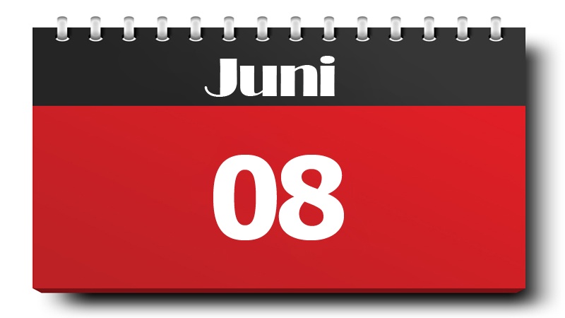 8 Juni 2019