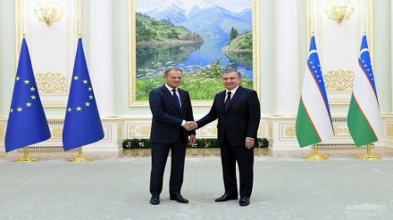 Ўзбекистон президенти Европа кенгаши президентини қабул қилди