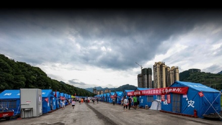 在中国西南部地震19名受伤了