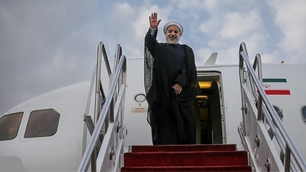 President Rouhani begins tour of Central Asia for SCO, CICA summits