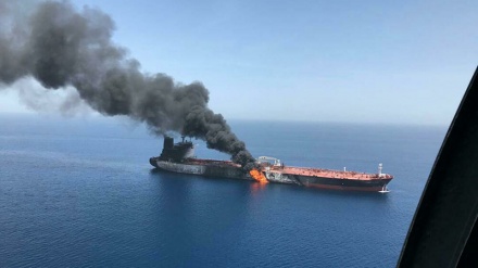 Jubir Kemenlu Iran: Ledakan Tanker di Laut Oman Mencurigakan