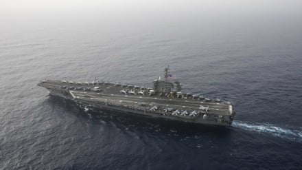 Iranian Army cruise missiles target USS Abraham Lincoln
