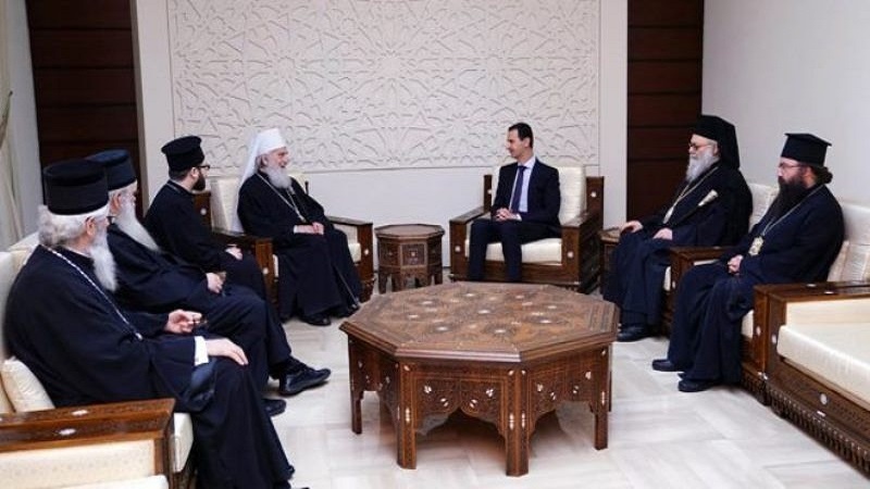 بشار اسد: ایستادگی ملت‌ها پشتوانه محکمی برای گفت‌وگو و همکاری است
