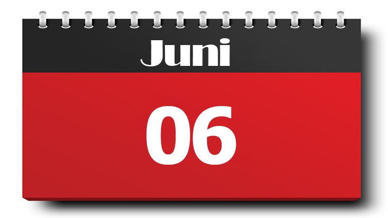 6 Juni 2019