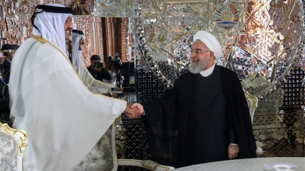 ローハーニー大統領、「イランはカタールとこれまで以上の関係拡大を期待」