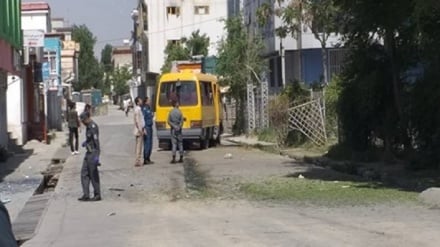 喀布尔的一辆学生车发生爆炸